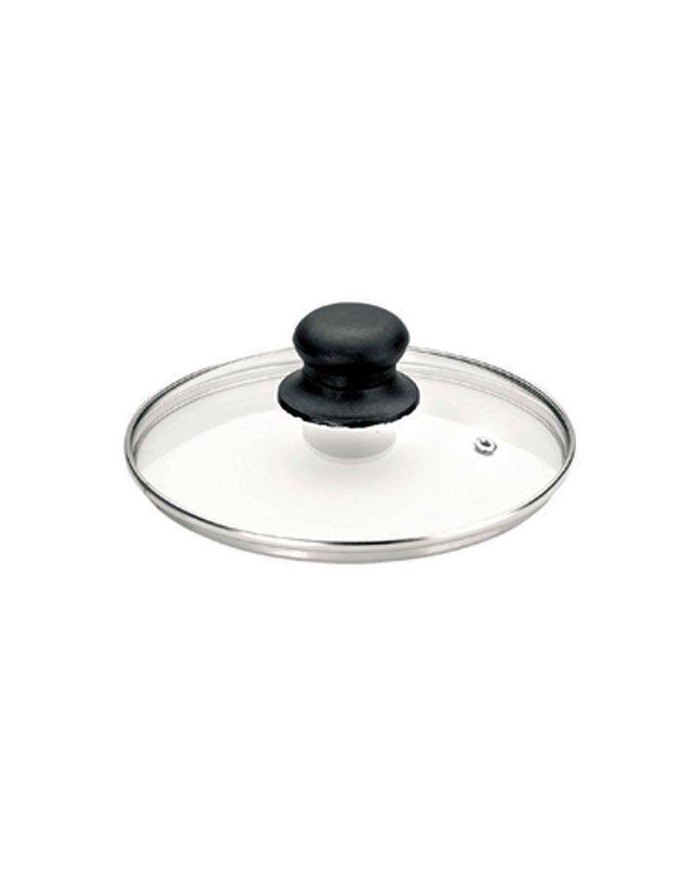 TAPADERA DE CRISTAL IBILI 20 CM.