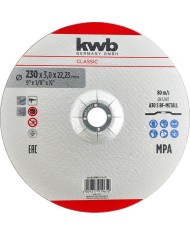 DISCO KWB CORTE PIEDRA 230X3'0MM.
