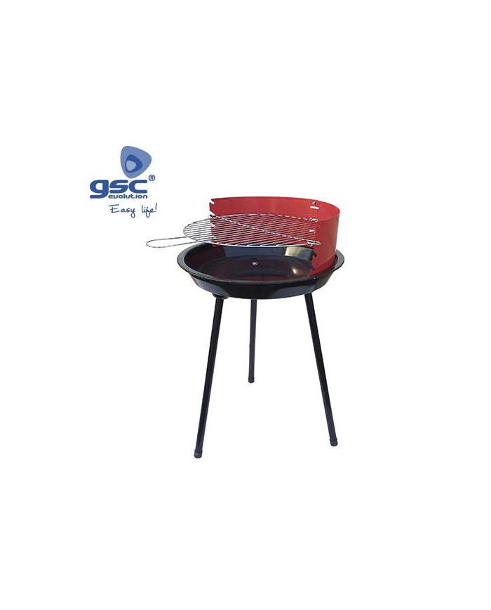 BARBACOA GSC REDONDA ACERO INOXIDABLE 46X71CMS