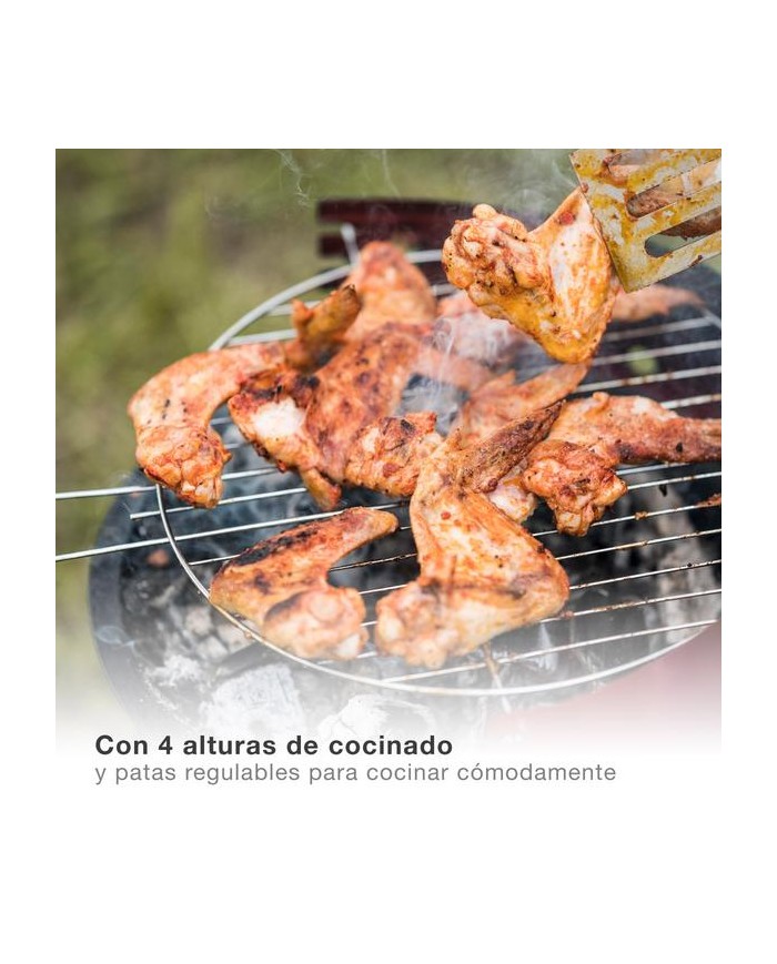 BARBACOA GSC REDONDA ACERO INOXIDABLE 46X71CMS