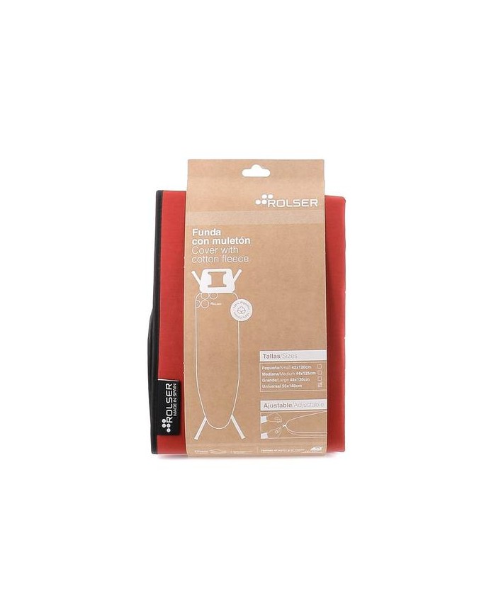 FUNDA MESA PLANCHA 140X55 CMS. COTO-ROJO ROLSER