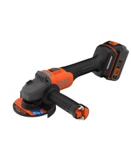 AMOLADORA 115MM. 18V. BATERIA+CARGADOR 4AH. B&D