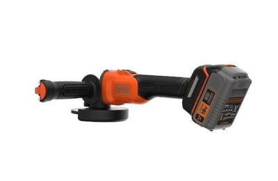 AMOLADORA 115MM. 18V. BATERIA+CARGADOR 4AH. B&D