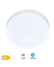 LED DOWN GSC CIRCULAR EMPOTRAR 18W 6500K GRIS