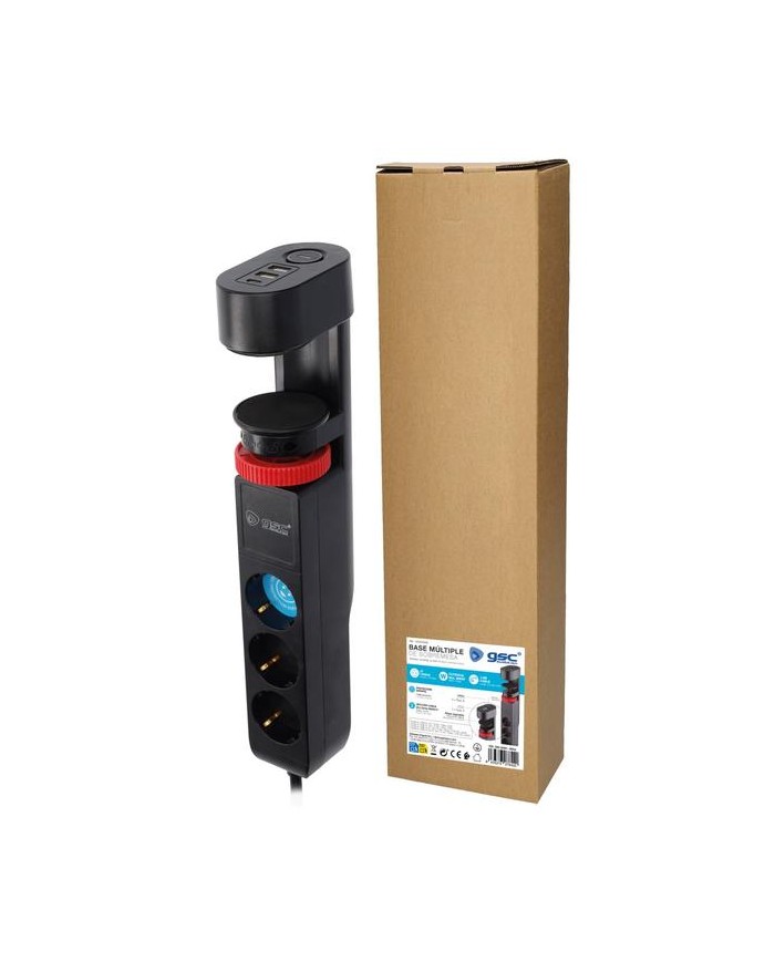 BASE GSC 3 TOMAS T.T.1'4M.2USB+A 1UBS+C