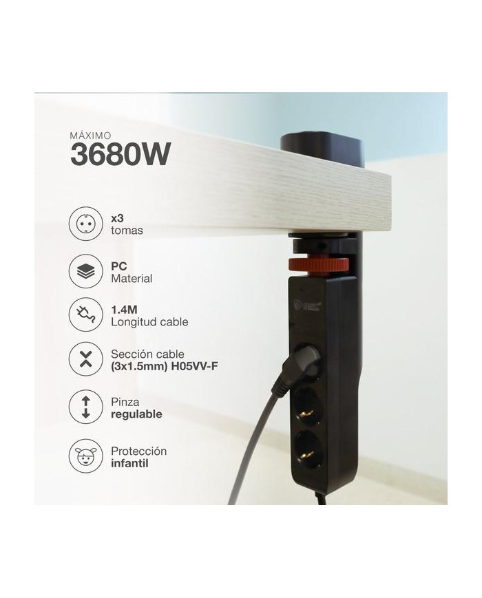 BASE GSC 3 TOMAS T.T.1'4M.2USB+A 1UBS+C