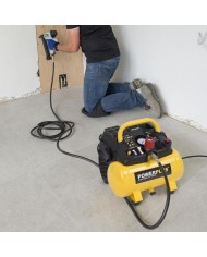 COMPRESOR 1100W.  6L. SIN ACEITE POWERPLUS