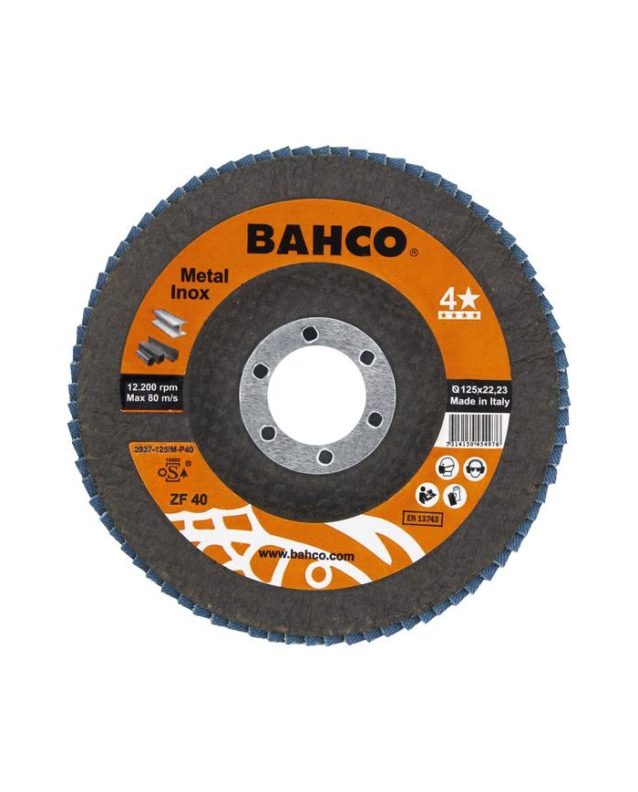 DISCO LAMINAS METAL 115X23 P60 BAHCO