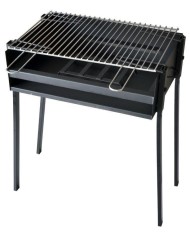 BARBACOA BBQ RECTANGULAR CARRO 54X34X65CMS.