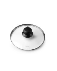 TAPADERA DE CRISTAL IBILI 22 CM.