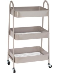 CARRITO COCINA STORAGE BLANCO 44X32X80CM