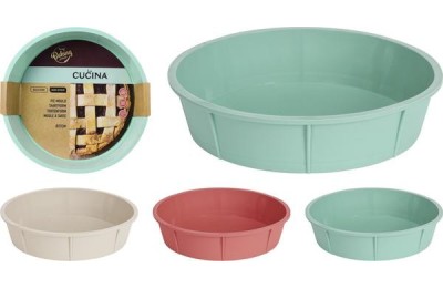 MOLDE REDONDO SILICONA 27 CMS. LA CUCINA