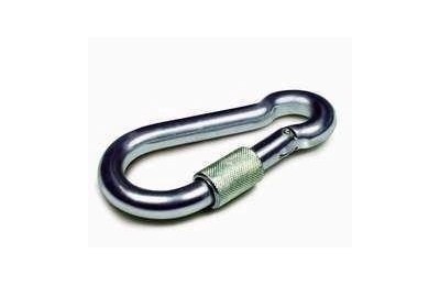 MOSQUETON BOMBERO CON ROSCA 140MM. CT-450KGS.