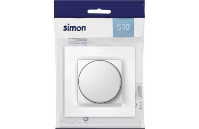 REGULADOR LED SIMON 10 BLANCO 8'4X8'4X4'5 CMS.
