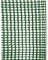 MALLA PLASTICO VERDE CENEFA GUMHA ROLLO 30MTS.