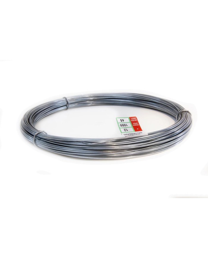 ROLLO ALAMBRE GALVANIZADO 1KG. Nº 2