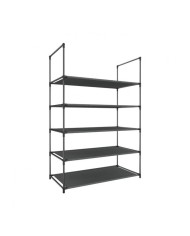 ESTANTE ZAPATERO 7H 5 BALDAS 58X28X90CMS.