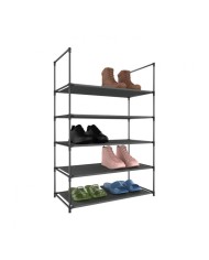 ESTANTE ZAPATERO 7H 5 BALDAS 58X28X90CMS.