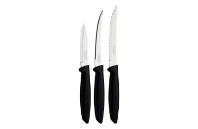 JUEGO CUCHLLOS TRAMONTINA MOD.PLENUS COCINA (3PZAS.)