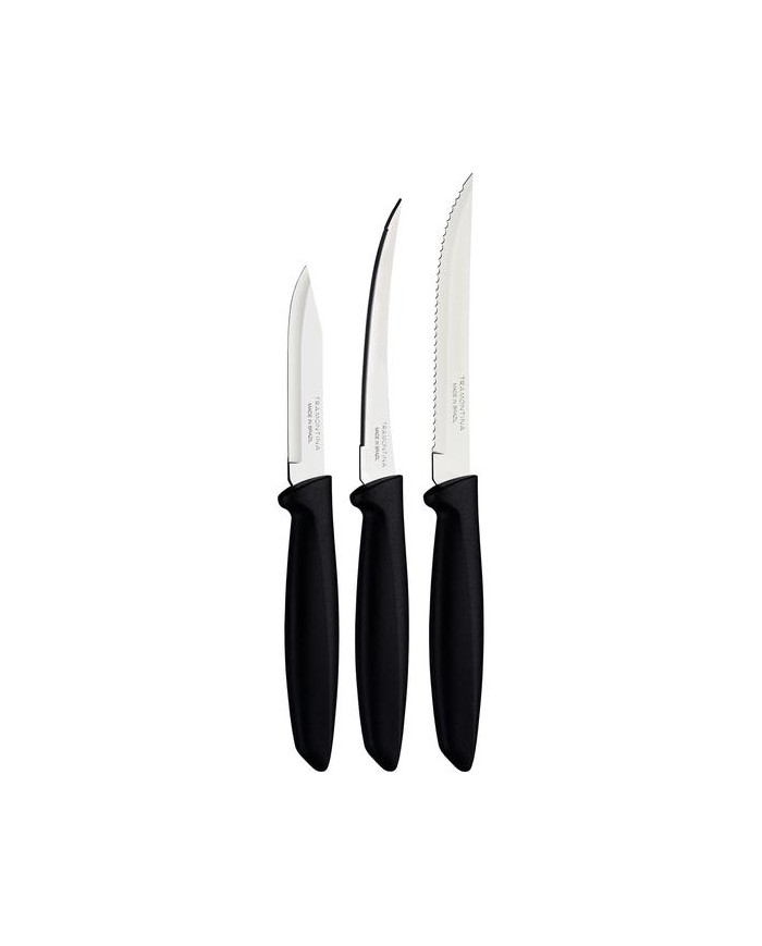 JUEGO CUCHLLOS TRAMONTINA MOD.PLENUS COCINA (3PZAS.)